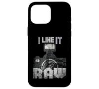 Vintage Photographer Editing Team Like Shoot It Raw I Prefer Case for iPhone 16 Pro Max