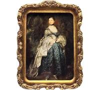 Vintage Picture Frame, Antique Bronze Gold Ornate Photo Frame, for Tabletop and Wall Display, Decorative Retro Home Decor, Old Fashioned Photo Gallery Art (Art Deco, Bronze, 4X6)