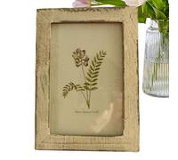 Vintage Picture Frames - Decorative Wooden 3x5 Frame, Wall Or Tabletop Display, Rustic Home Décor, photo-Holder, Stylish Accent Piece | Picture Frame Usage During Wedding Celebrations, Family