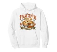 Vintage Pie Critic Thanksgiving Dessert Dinner Role Pullover Hoodie