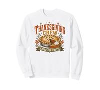 Vintage Pie Critic Thanksgiving Dessert Dinner Role Sweatshirt