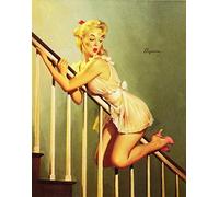 Vintage Pin Up Girl Poster 0012 ... Various Sizes (A2 Size 42 x 61 cms)
