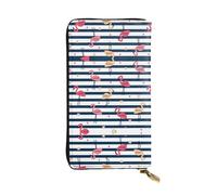 Vintage Pink Crystal Diamond Print Leather Long Clutch Wallet – Fashionable, Personalized, and Durable Coin Pocket