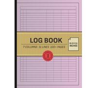 Vintage Pink Log Book: Column Tracker with Table of Contents: Versatile layout for managing daily activities, medications, pet care, and more.