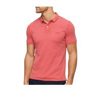 Superdry Vint Destroy Short Sleeve Polo Pink M Men