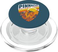 Vintage Pinnacles National Park Retro PopSockets PopGrip for MagSafe