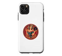 Vintage Pinup Woman Vinyl Record Music Lover Design Case for iPhone 11 Pro Max