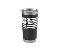 Vintage Pirate Black Beard Flag Stainless Steel Insulated Tumbler