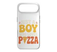 Vintage Pizza Lover Boy Slice Pizza Case for iPhone Air