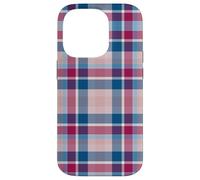 Vintage Plaid Perfection Classic Madras Pattern Case for iPhone 14 Pro