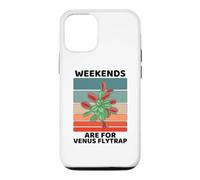 Vintage Plants Lover Weekends Are For Venus Flytrap Case for iPhone 12/12 Pro