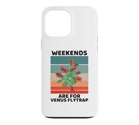 Vintage Plants Lover Weekends Are For Venus Flytrap Case for iPhone 13 Pro Max
