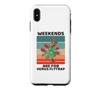 Vintage Plants Lover Weekends Are For Venus Flytrap Case for iPhone XS Max