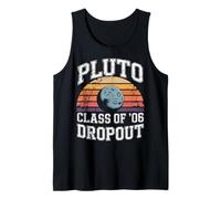 Vintage Pluto Class of 2006 Dropout Funny Planet Pluto Tank Top