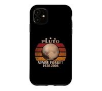Vintage Pluto Never Forget Astronomy Space Science lover Case for iPhone 11