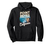 Vintage Point Reyes California Scenic Adventure Pullover Hoodie