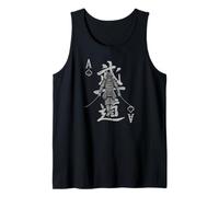 Vintage Poker Ace Samurai :-: Spades Gambling Casino Design Tank Top