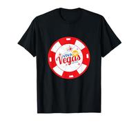 Vintage Poker Chip Las Vegas Trip Souvenir Viva Las Vegas T-Shirt