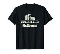 Vintage Political Campaign Button George McGovern 1972 T-Shirt