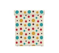 Vintage Polka Dots, Squeeze Top Wallet Women Storage Bag Small Coin Purse Change Pouch
