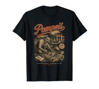 Vintage Pompeii Archaeology 79 AD Mount Vesuvius Italy T-Shirt
