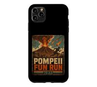 Vintage Pompeii Fun Run Ancient Rome Volcano Eruption Humor Case for iPhone 11 Pro Max