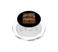Vintage Pompeii Fun Run Ancient Rome Volcano Eruption Humor PopSockets PopGrip for MagSafe