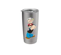 Vintage Pop Eye Pipe Tough Guy Stainless Steel Insulated Tumbler