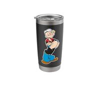 Vintage Pop Eye Pipe Tough Guy Stainless Steel Insulated Tumbler