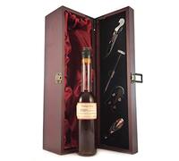Vintage Port 1920's bottling (Decanted Selection) 20cls in a silk lined wooden box with four wine accessories, 1 x 200ml