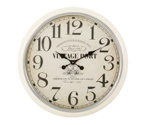 Vintage Port Cream Wall Clock - Round - Dia 63cm - Set of 2