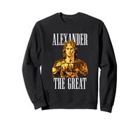 Vintage Portrait of Alexander The Great In Armor Sweatshirt