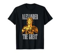 Vintage Portrait of Alexander The Great In Armor T-Shirt