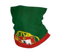 Vintage Portugal Portuguese Flag Half Face Scarf Windproof Neck Scarf Comfortable Neck Gaiter For Climbing Yoga Skiing 26X30CM