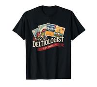 Vintage Postcard Collector Antique Ephemera Hobby Enthusiast T-Shirt
