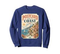 Vintage Postcard from the Coast Italian Summer Sweatshirt