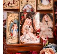 Vintage Postcards Alice of Dreams,30 Retro Alice in Wonderland Dreams Boxed Travel Postcards,Greeting Cards,Perfect for Gifts & Moody Room Decor (Enchanted Art!)