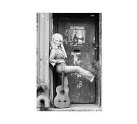 Vintage Poster Dolly Parton Poster Canvas Poster Wall Art Decor Print Picture Paintings for Living Room Bedroom Decoration Unframe-style 12x18inch(30x45cm)