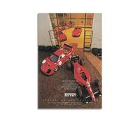 Vintage Poster for Ferrari Race Car Decorative Painting Canvas Wall And Art Picture Family Bedroom Decor 20x30inch(50x75cm)