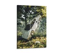 Vintage Poster for Lamborghini Countach Race Car Decorative Painting Canvas Wall And Art Picture Family Bedroom Decor 08x12inch(20x30cm)
