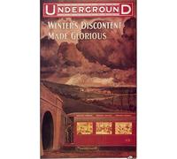 Vintage Poster London Underground Winters Train Photo Wall Art Picture Poster A4