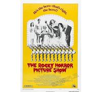 Vintage Poster Rocky Horror Picture Show Photo Wall Art Picture A4