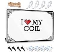Vintage Poster Rustic Cottage Soft Bath I Love My Coil - Vintage Wall Decor For Western Bar(20X30CM)