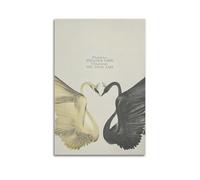 Vintage Poster Swan Lake Tchaikovsky Ballet Minimalist Poster Decorative Painting Canvas Wall Posters And Art Picture Print Modern Family Bedroom Decor Posters 16x24inch(40x60cm)