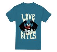 Vintage Poster T-Shirt Jaws Mid Grey M