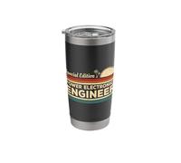 Vintage Power Electronics Engineer Engineering Stainless Steel Insulated Tumbler