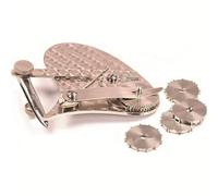 Vintage Precision Dotting Pen Set: The Blueprint Drafting Tool - Mechanical Gear Train Ruling Pen with 4 Interchangeable Dotting Wheels, Technical Drawing for Architects & Designers (Brass)