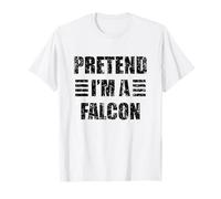 Vintage Pretend I'm a Falcon Lazy Halloween Costume T-Shirt
