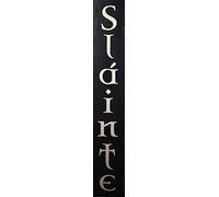 Vintage Primitive Funny Decor Vertical Slainte metal Irish Pub Gaelic For Door Home Kitchen Garden Living Room Store Cafes Gate Garage Club Bar metal Sign 4x16 Inch