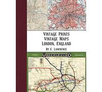 Vintage Prints: Vintage Maps: London, England